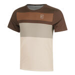 Nike Tøj Nike Court Dri-FIT Advantage Print T-shirt Herrer-Brun