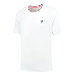 K-Swiss Tøj K-Swiss Hypercourt Mesh Crew T-shirt Herrer-Hvid