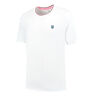 Hypercourt Mesh Crew T-shirt Herrer-Hvid