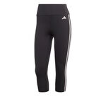 adidas Tøj adidas Essentials Train 3-Stripes High-Waisted Stramme Løbebukser Damer-Sort