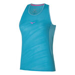 Mizuno Tøj Mizuno Aero Tanktop Damer - lyseblå, 