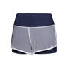 Efia Tech (2in1) Shorts Damer-Mørkeblå,Hvid
