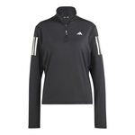 adidas Tøj adidas Own The Run B Half-Zip Longsleeve Shirt,Langærmet Damer-Sort