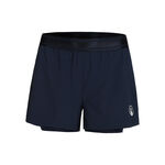 Quiet Please Tøj Quiet Please Point 2in1 Shorts Damer-Mørkeblå