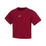 Boxy Essential T-shirt Pige-Rød
