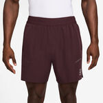 Nike Tøj Nike Court Dri-FIT Advantage 6in Shorts Herrer - mørkerød, hvid