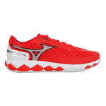 Mizuno Tennissko Mizuno Wave Enforce Tour 2 Grusbanesko Herrer - r&oslash;d, hvid