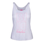 BIDI BADU T&oslash;j BIDI BADU Smilla Lifestyle Tanktop Damer-Hvid,Pink