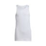 Club Tanktop Pige-Hvid