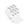 No Party XXL No Show Move Socks 6 Pack - black