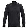 Quarter Half-Zip Shirt,Langærmet Herrer-Sort