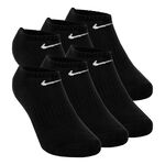 Nike Tøj Nike Everyday No-Show Tennissokker Pakke Med 6-Sort,Hvid