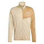 adidas Tøj adidas Terrex XPR Light Fleece Løbejakke Herrer-Creme