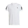 Club 3Stripes T-shirt Drenge-hvid