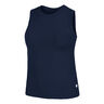 Ace Pocket Ribbed Tanktop Damer-Mørkeblå