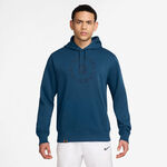Nike Tøj Nike Court Dri-Fit Heritage Hættetrøje Herrer-Blå-grå