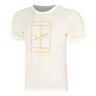 Court Dri-Fit Heritage T-shirt Herrer - creme, 