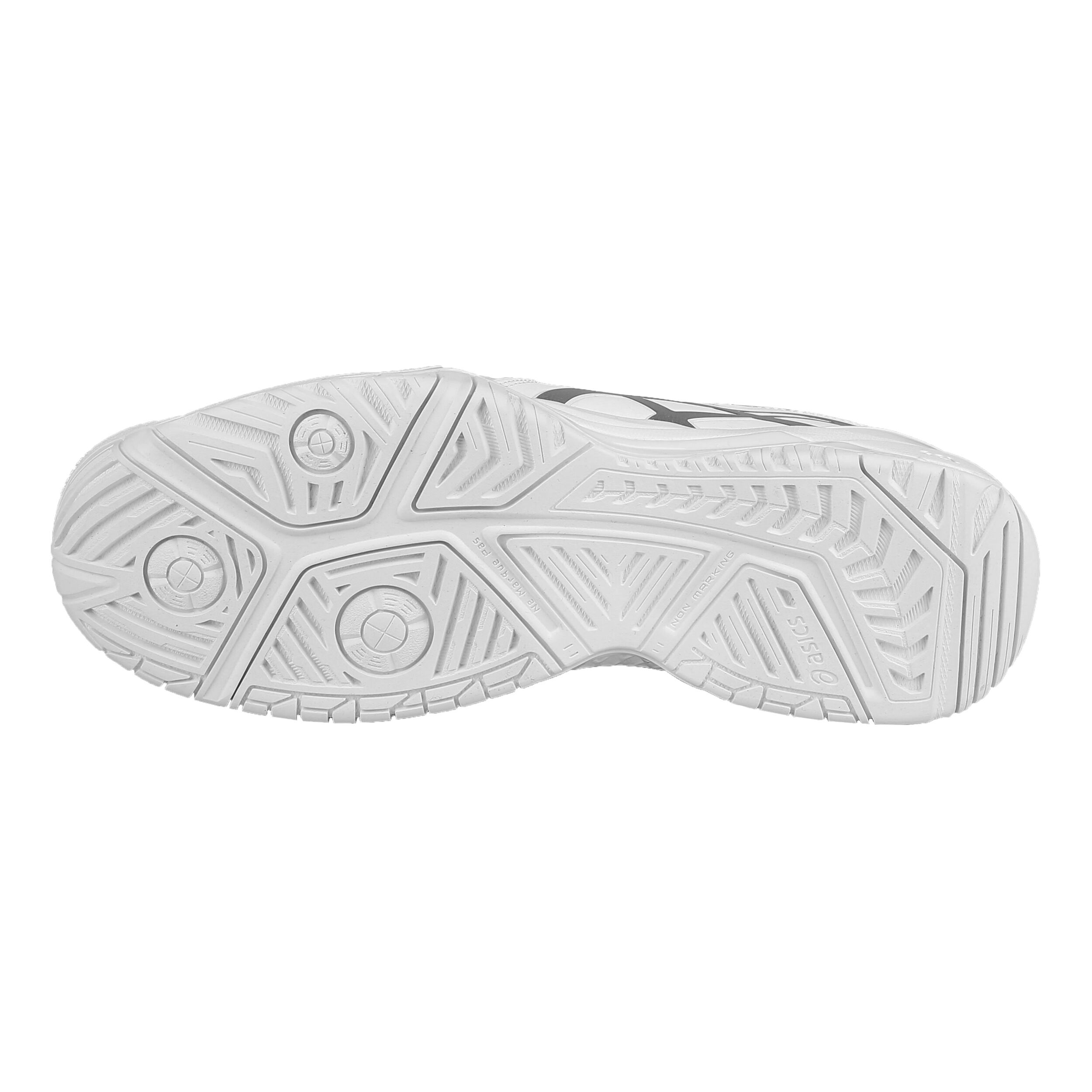 Asics Gel Resolution 7 Allcourt sko Damer Hvid, Sølv køb Asics Gel Resolution 7 Allcourt sko Damer Hvid, Sølv køb