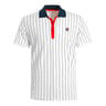 Stripes Polo Herrer-Hvid,Mørkeblå