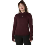 ASICS Tøj ASICS Road Winter Seamless Løbetrøje Damer - mørkerød, 