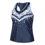 Lucky in Love Tøj Lucky in Love Forget Me Not With Bra Tanktop Damer-Mørkeblå,Hvid