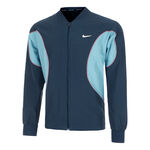 Nike Tøj Nike Court Dri-Fit Advantage Træningsjakke Herrer-Mørkeblå,Lyseblå