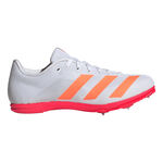 adidas L&oslash;besko adidas Allroundstar Spikes Unisex - hvid, r&oslash;d