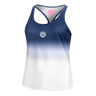 Crew Gradiant Tanktop Damer-Mørkeblå,Hvid