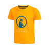 Endlessly Trainings T-shirt Drenge-Orange,Flerfarvet