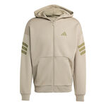 adidas Tøj adidas 3Stripes Full-Zip Træningsjakke Herrer - beige, 