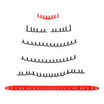 Babolat Ketchertilbeh&oslash;r Babolat Pure Strike 100 S&aelig;t &oslash;skenb&aring;nd 