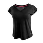 Limited Sports Tøj Limited Sports Tiara T-shirt Damer-Sort,Hvid