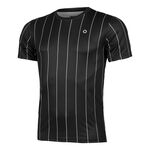 Tennis-Point Tøj Tennis-Point Stripes T-shirt Special Edition Herrer-Sort,Hvid
