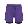 Zeroweight 5in 2in1 Løbeshorts Herrer-lilla