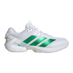 adidas Tennissko adidas adizero Ubersonic 5 Gr&aelig;sbanesko Herrer-hvid, gr&oslash;n
