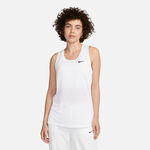 Nike T&oslash;j Nike Dri-Fit Regular Racerback Tanktop Damer - hvid, sort