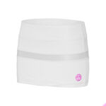 BIDI BADU Tøj BIDI BADU Ines Tech Nederdel Damer-Hvid,Pink