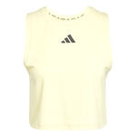 adidas Tøj adidas Boxy 3Stripes Tanktop Damer-Gul