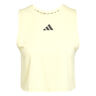 Boxy 3Stripes Tanktop Damer-Gul