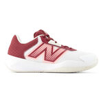 New Balance Tennissko New Balance 696 Allcourt-sko Damer-Hvid,R&oslash;d