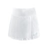 Minimal High Waist Nederdel Damer-Hvid,Sølv