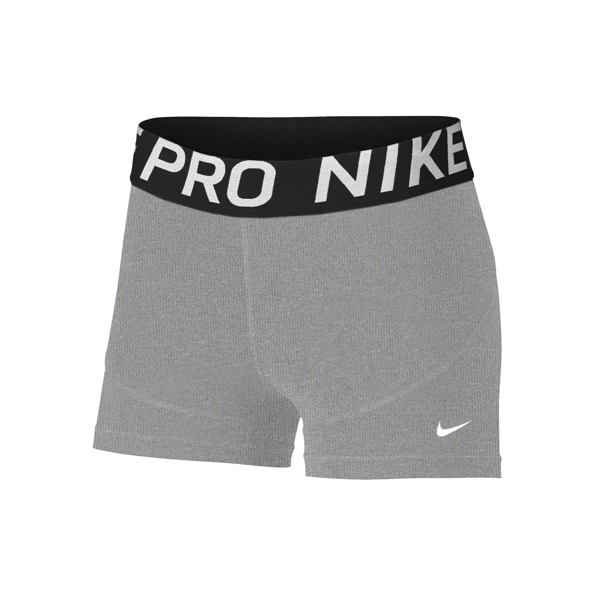 Nike Pro Shorts Pige - Grå, Hvid køb | Tennis-Point