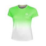 BIDI BADU Tøj BIDI BADU Crew Gradiant T-shirt Pige-Neongrøn,Hvid