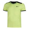 Court Dri-Fit Advantage T-shirt Herrer - citrongul, sort