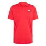 adidas T&oslash;j adidas  Club Polo Herrer - r&oslash;d, hvid