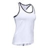 Knockout Tanktop Damer-Hvid,Sort