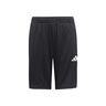 Training Essentials 3 Stripes Shorts B&oslash;rn-Sort,Hvid