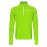 Zac Tech Half Zip Shirt,Langærmet Herrer-Neongrøn,Hvid
