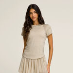 Wilson Tøj Wilson All Day T-shirt Damer-Beige