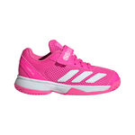 adidas Tennissko adidas Courtflash CF Grusbanesko Børn-pink, hvid
